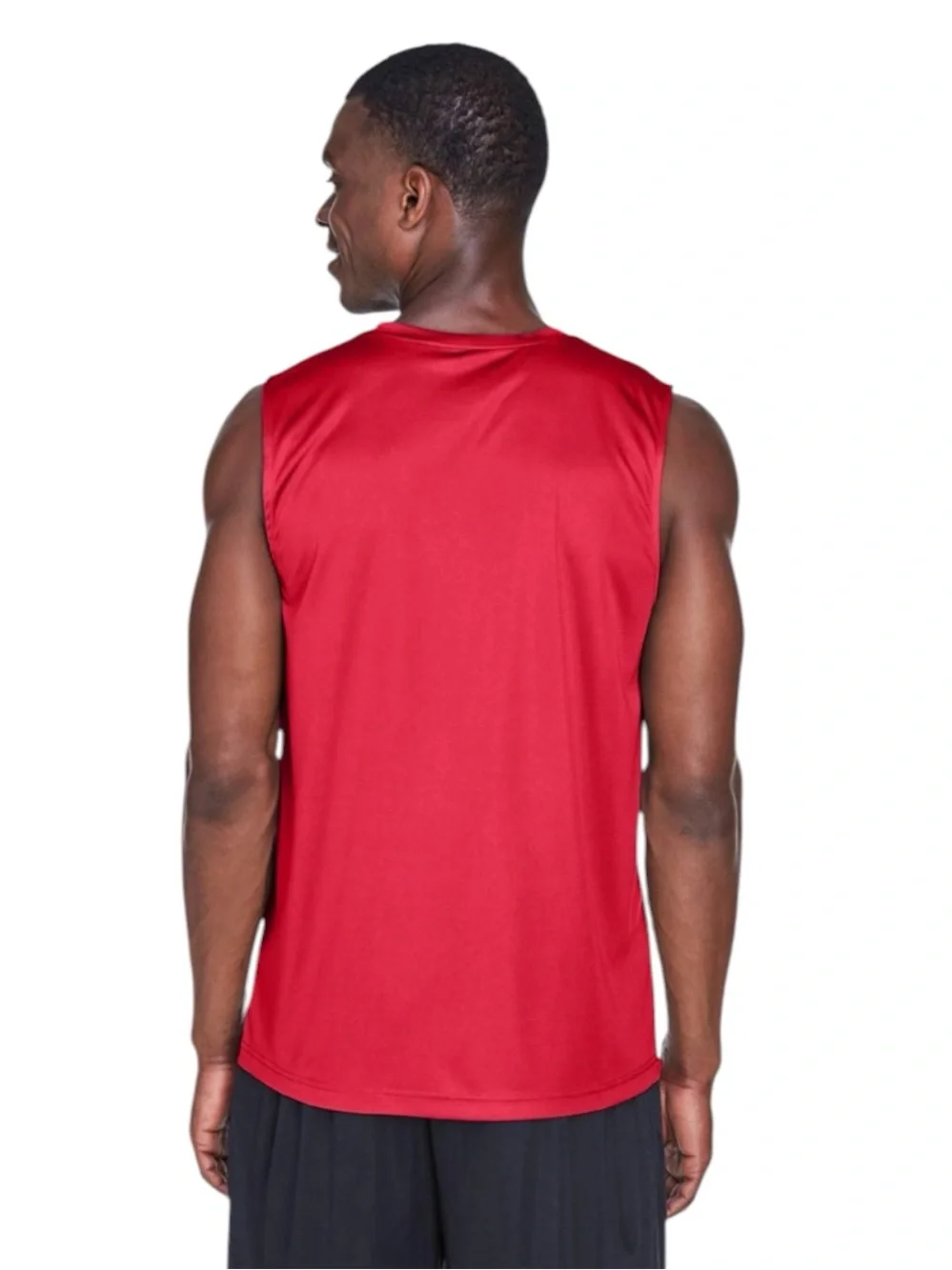 LIFEGUARD Officially Licensed Mens Performance Muscle Tank Moisture Wicking - Picture 2 of 4